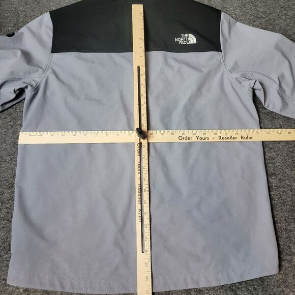 The North Face Castle Rock Soft Shell Mens Jacket Size L GreyEmbroidered Devo - Picture 5 of 11